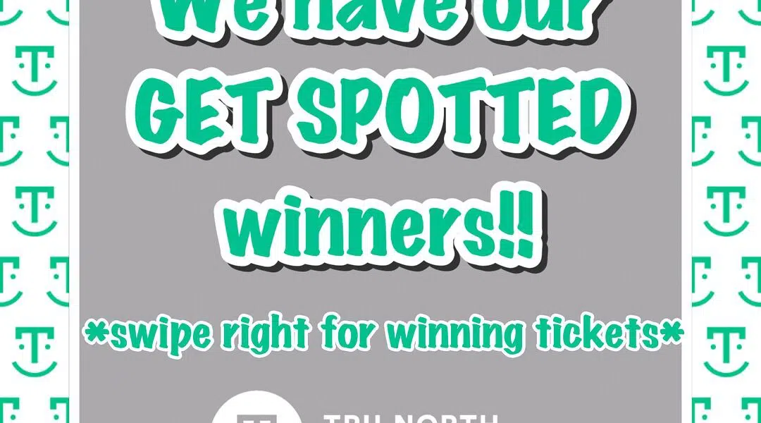 GET SPOTTED WINNERS ANNOUNCED!!!