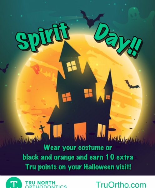 SPOOKTACULAR SPIRIT DAY!!