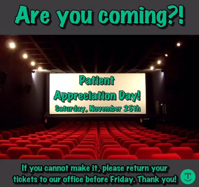 Movie Day Reminder!